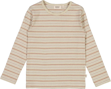 T-Shirt Striped LS Wheat Spring23