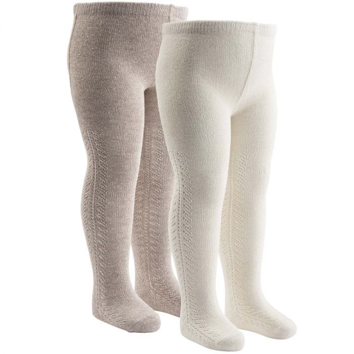 Lace stockings 2-pack Müsli Fall23
