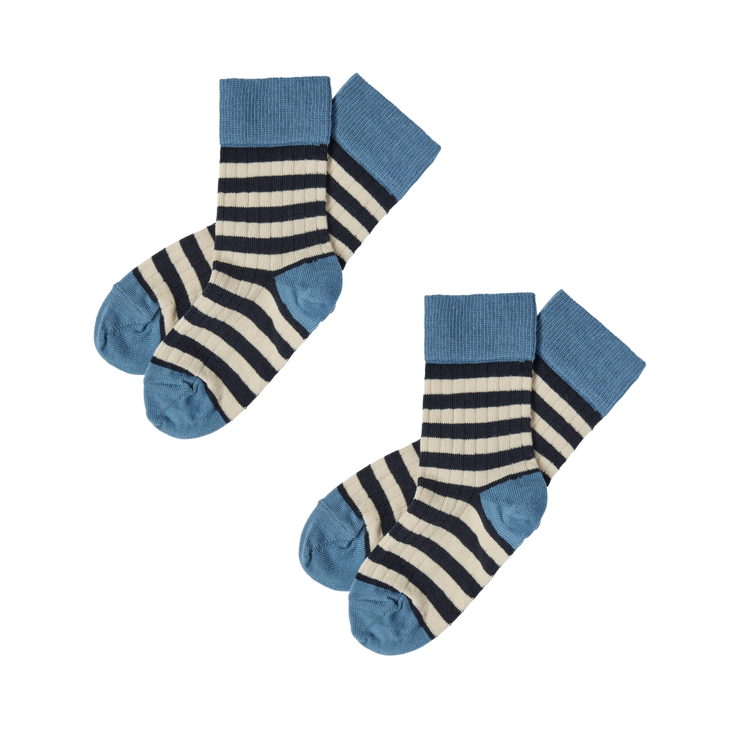 2 Pack Classic Striped Socks Fub spring24