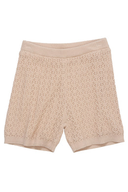 POINTELLE KNITTED CABLE SHORTS Copenhagen Colors SS24