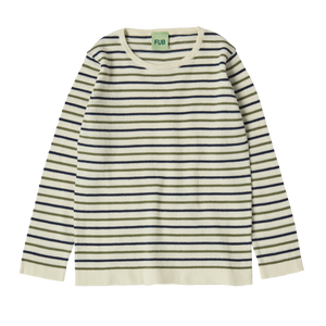 Contrast Striped Blouse Fub spring24