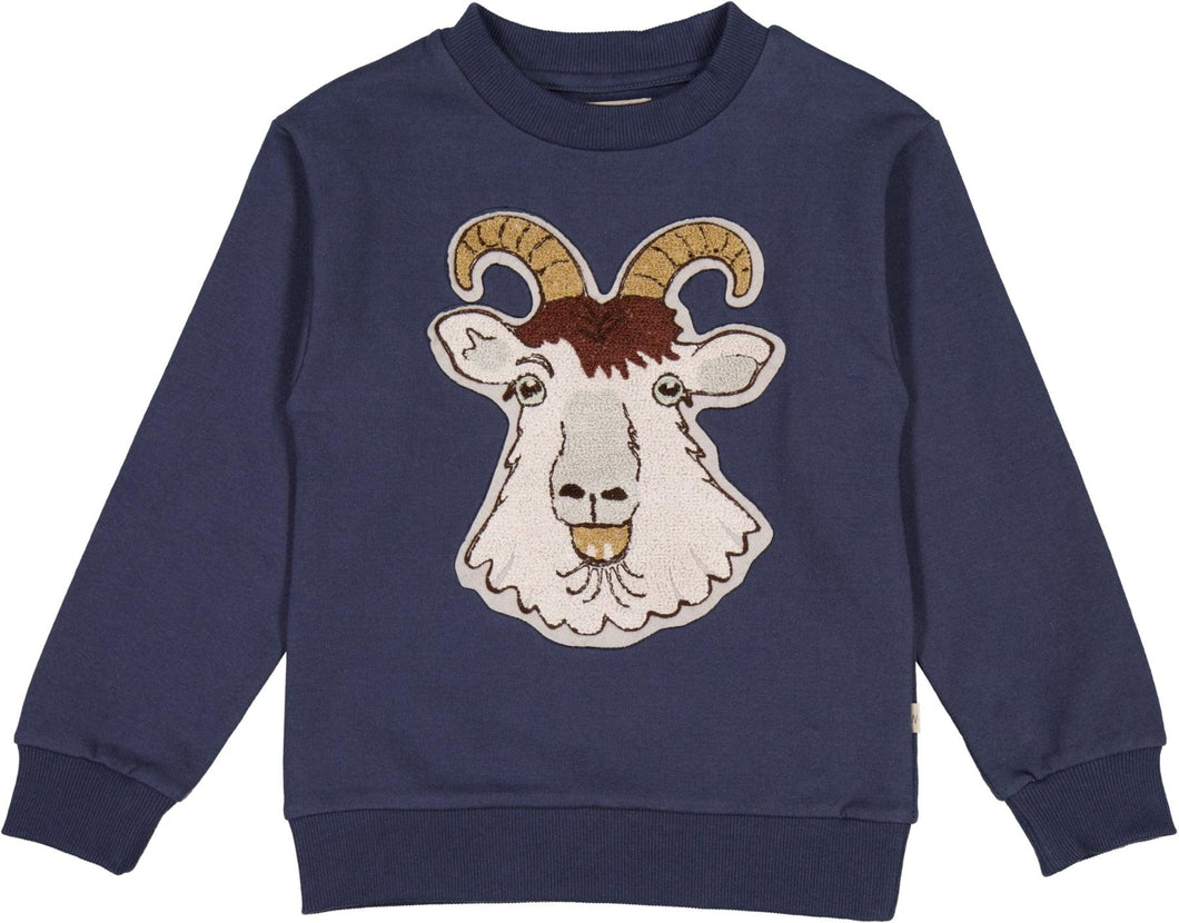 Sweatshirt Goat Terry Badge Wheat Fall/Winter 22