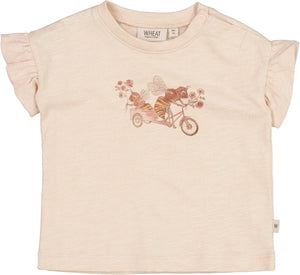 T-Shirt Bee Bike Wheat Spring23