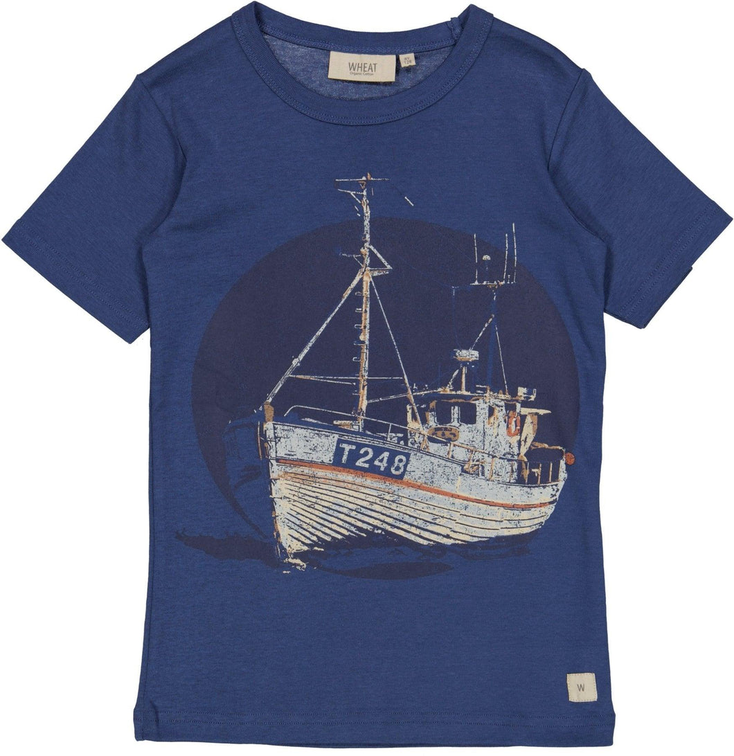 T-Shirt Fishing Boat - Little moon