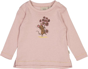 T-Shirt Flower Mouse - Little moon