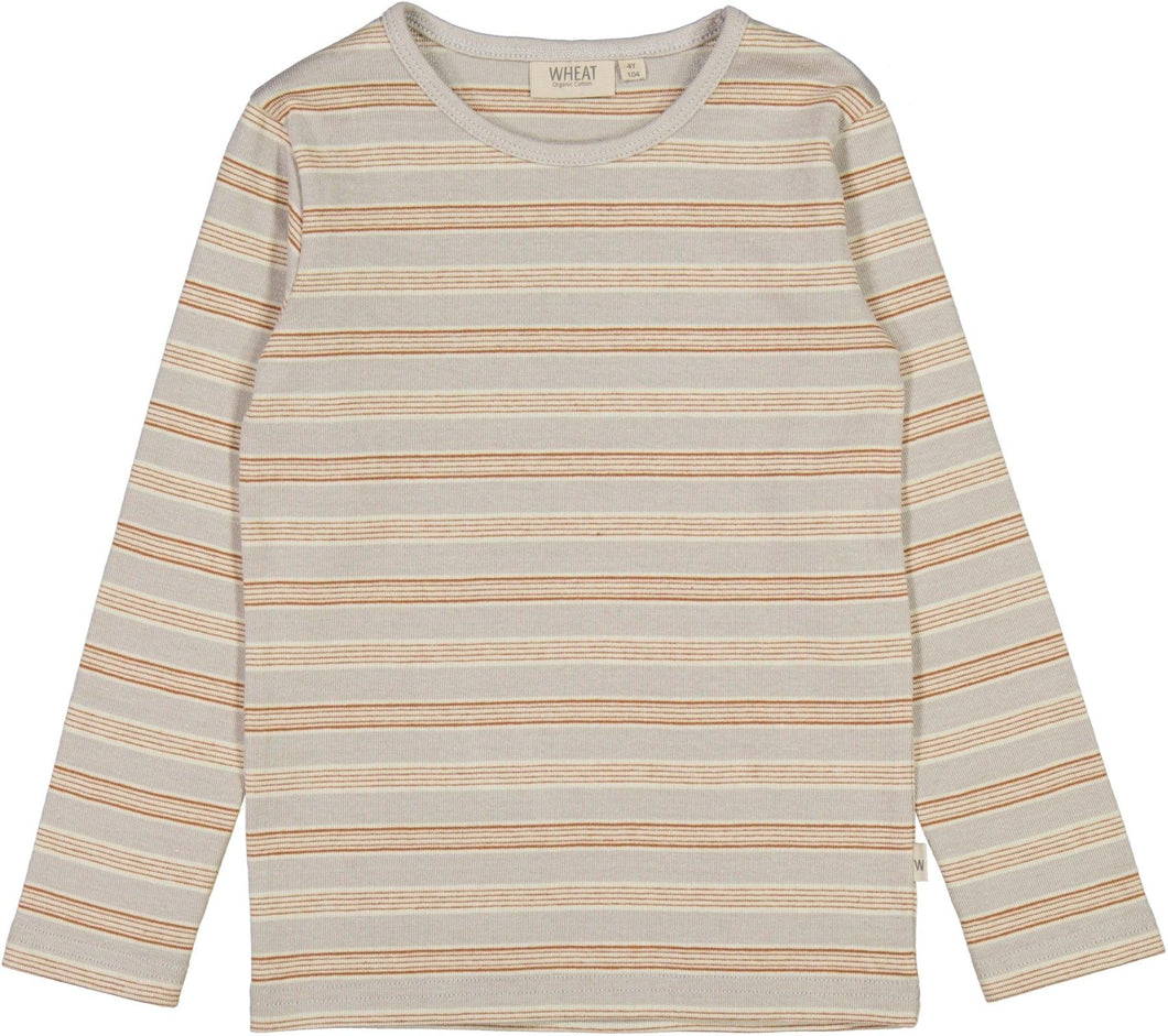 T-Shirt Striped LS Wheat Fall/Winter 22