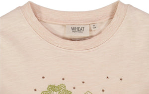 T-Shirt Vegetables Embroidery Wheat Spring23