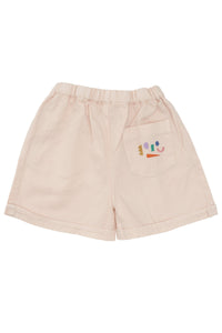 TWILL SHORTS W. EMBROIDERY Copenhagen Colors Spring23